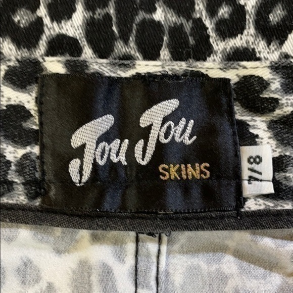 Jou Jou | Black & White Snake Skin Denim - Picture 3 of 3
